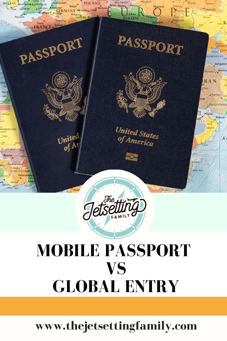 Global Entry vs Mobile Passport
