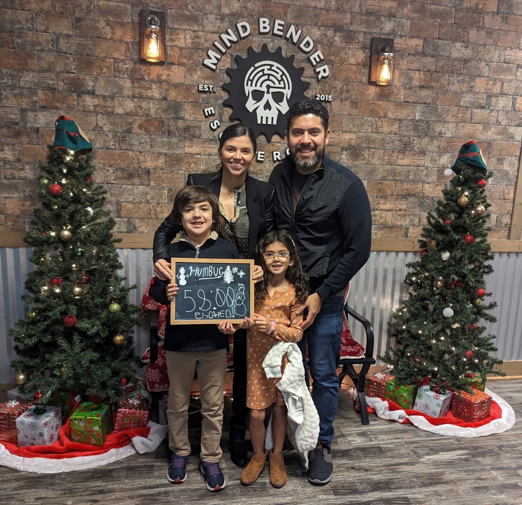 mind bender escape room victory photo