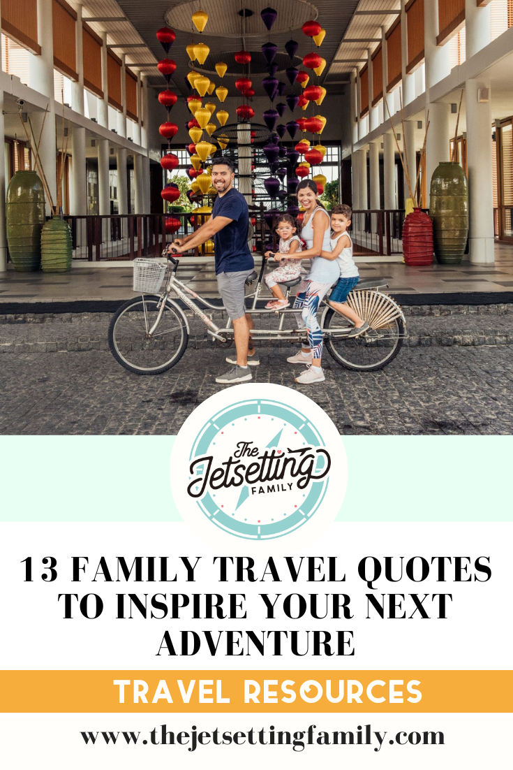 family travel quotes vertical image