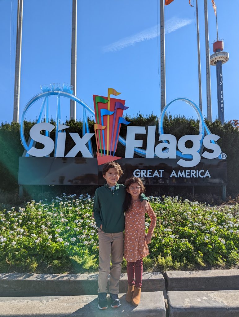 six flags great america entrance